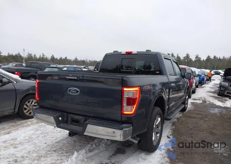 2021 Ford F-150 Lariat z USA, uszkodzony, nr VIN 1FTFW1ED4MFC83516